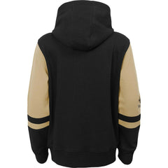 New Orleans Saints Preschool Stadium Color Block Full-Zip Hoodie Black | NFL