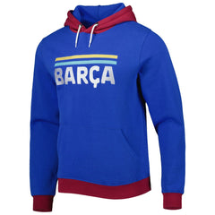 Barcelona Outdoor Pullover Hoodie Blue - FIFA World CUP