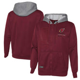 Arizona Cardinals Combine Authentic Field Play Full-Zip Hoodie Sweatshirt Cardinal | NFL