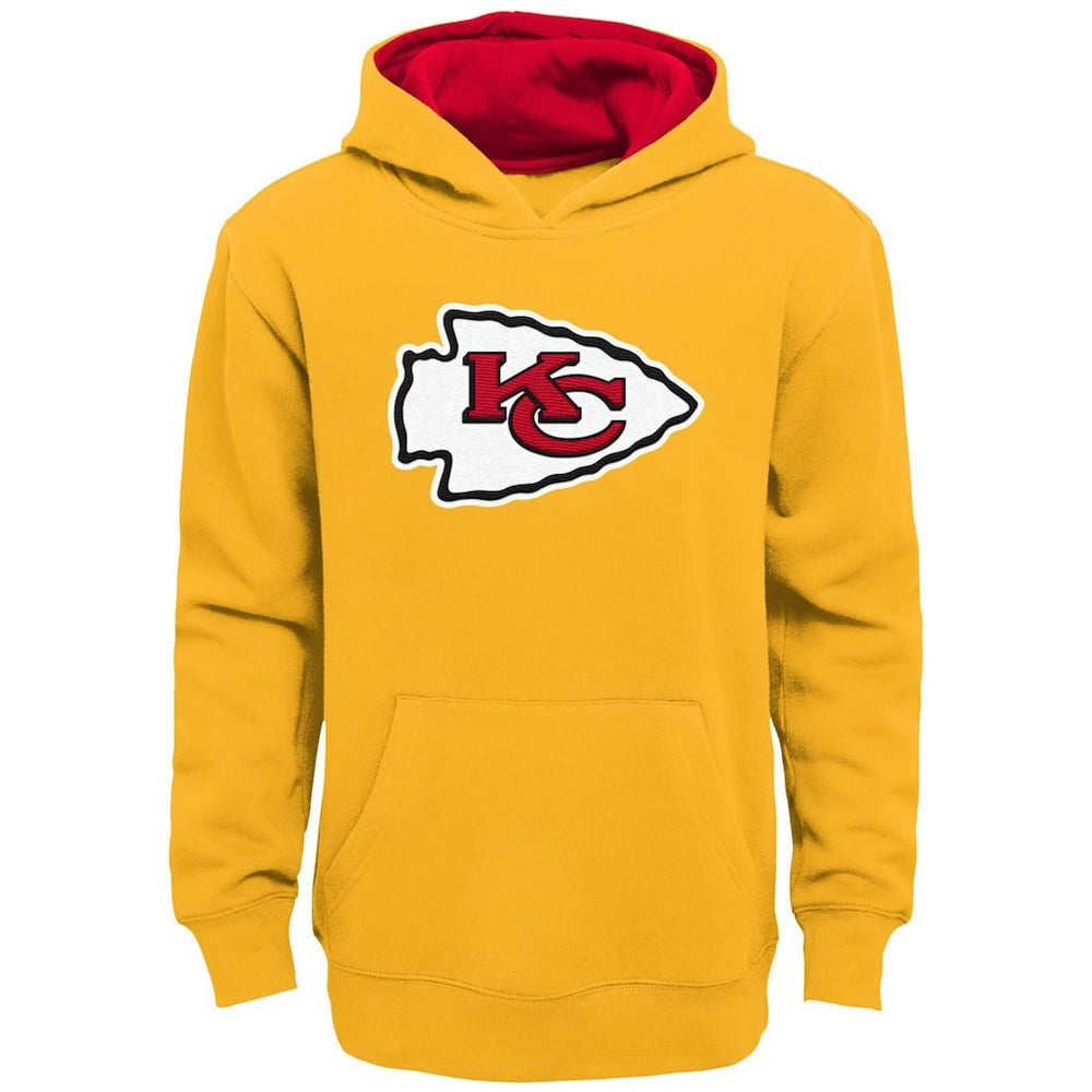 Kansas City Chiefs Youth Prime Pullover Hoodie Gold | NFL