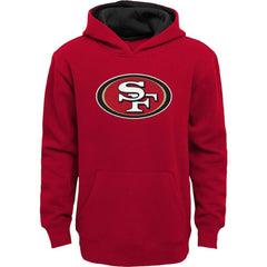 San Francisco 49ers Youth Prime Pullover Hoodie Scarlet | NFL