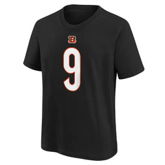 Joe Burrow Cincinnati Bengals Youth Player Name & Number T-Shirt Black | Nike for Sale