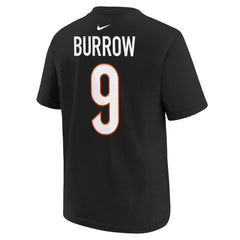 Joe Burrow Cincinnati Bengals Youth Player Name & Number T-Shirt Black | Nike for Sale