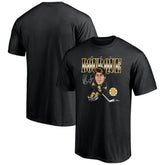 Ray Bourque Boston Bruins Player Caricature T-Shirt - Black - NHL