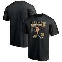 Ray Bourque Boston Bruins Player Caricature T-Shirt - Black - NHL