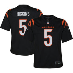 Tee Higgins Cincinnati Bengals Youth Game Jersey Black | Nike for Sale