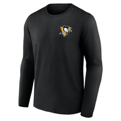 Pittsburgh Penguins Territorial Long Sleeve T-Shirt - Black - NHL