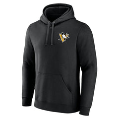 Pittsburgh Penguins Territorial Pullover Hoodie - Black - NHL