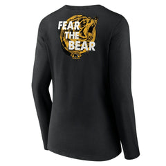 Boston Bruins Women's Territorial Long Sleeve V-Neck T-Shirt - Black - NHL