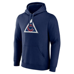 Colorado Avalanche Alternate Team Logo Pullover Hoodie - Navy - NHL