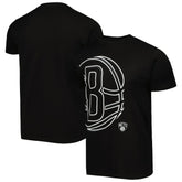 Brooklyn Nets Stadium Essentials Unisex Element Logo Pop T-Shirt Black - NBA