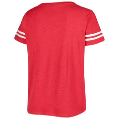Washington Nationals Soft as a Grape Women's Plus Size V-Neck Jersey T-Shirt - MLB
