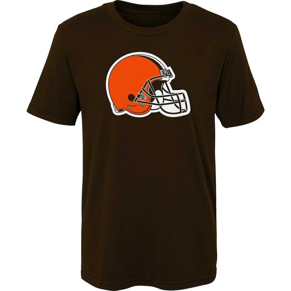 Cleveland Browns Preschool Primary Logo T-Shirt Brown | NFL