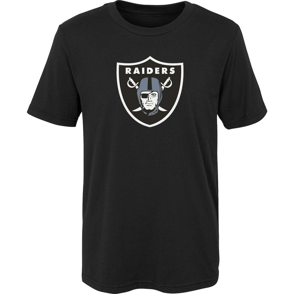 Las Vegas Raiders Preschool Primary Logo T-Shirt Black | NFL