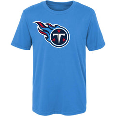 Tennessee Titans Preschool Primary Logo T-Shirt Light Blue | NFL
