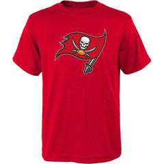 Tampa Bay Buccaneers Outerstuff Youth Primary Logo T-Shirt Red | NFL