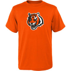 Cincinnati Bengals Outerstuff Youth Primary Logo T-Shirt Orange | NFL