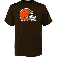 Cleveland Browns Youth Primary Logo T-Shirt Brown | NFL