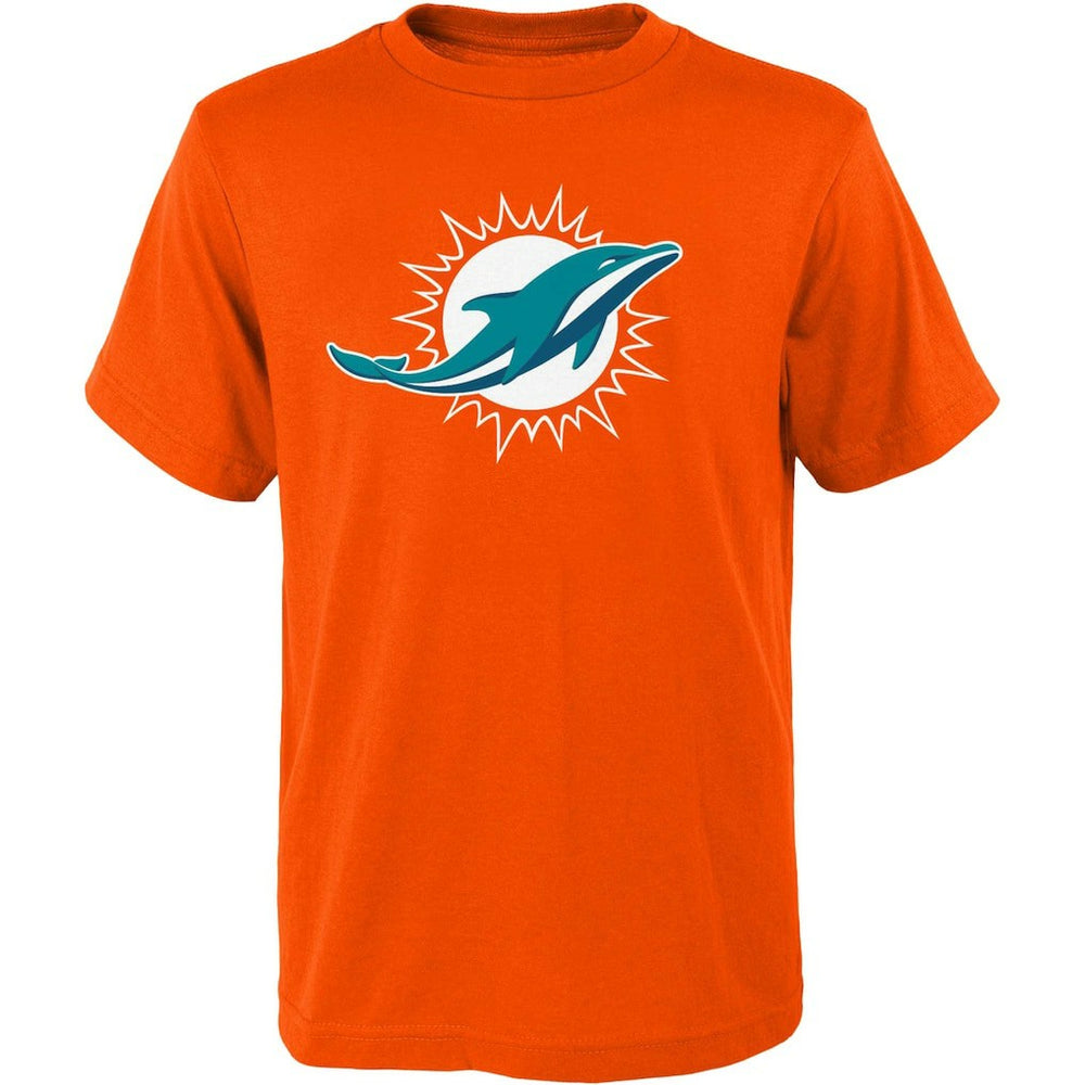 Miami Dolphins Outerstuff Youth Primary Logo T-Shirt Orange | NFL