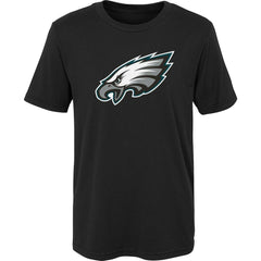 Philadelphia Eagles Outerstuff Youth Primary Logo T-Shirt Black | NFL