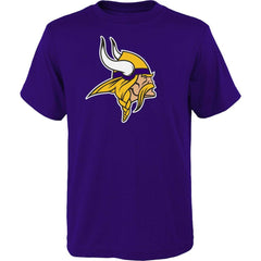 Minnesota Vikings Outerstuff Youth Primary Logo T-Shirt Purple | NFL