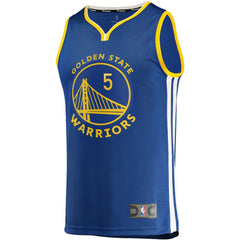 Kevon Looney Golden State Warriors Fast Break Replica Jersey Icon Editi- Blue - NBA