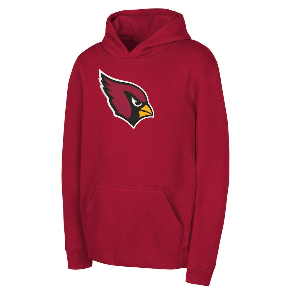 Arizona Cardinals Youth Team Logo Pullover Hoodie Cardinal | NFL