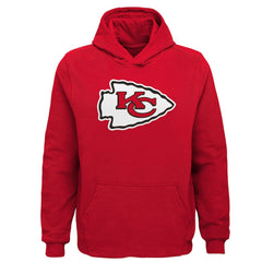Kansas City Chiefs Youth Team Logo Pullover Hoodie Red | NFL