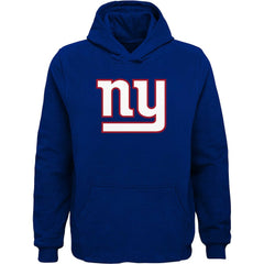 New York Giants Youth Team Logo Pullover Hoodie Royal | NFL