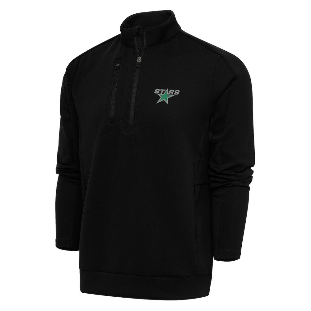 Dallas Stars Antigua Special Edition 2.0 Generation Quarter-Zip Pullover Top - Black - NHL