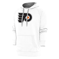 Philadelphia Flyers Antigua Special Edition 2.0 Victory Pullover Hoodie - White - NHL