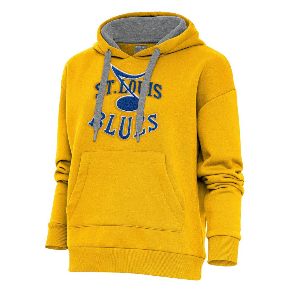 St. Louis Blues Antigua Special Edition 2.0 Victory Pullover Hoodie - Gold - NHL