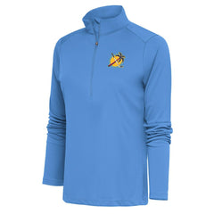 Florida Panthers Antigua Women's Special Edition 2.0 Tribute Quarter-Zip Pullover Top - Light Blue - NHL
