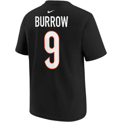 Joe Burrow Cincinnati Bengals Youth Player Name & Number T-Shirt Black | Nike for Sale
