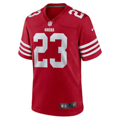 Christian McCaffrey San Francisco 49ers Game Player Jersey Scarlet | Nike for Sale