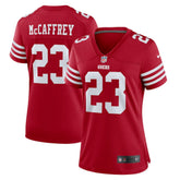 Christian McCaffrey San Francisco 49ers Women's Player Jersey Scarlet | Nike for Sale