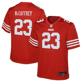 Christian McCaffrey San Francisco 49ers Youth Game Jersey Scarlet | Nike for Sale
