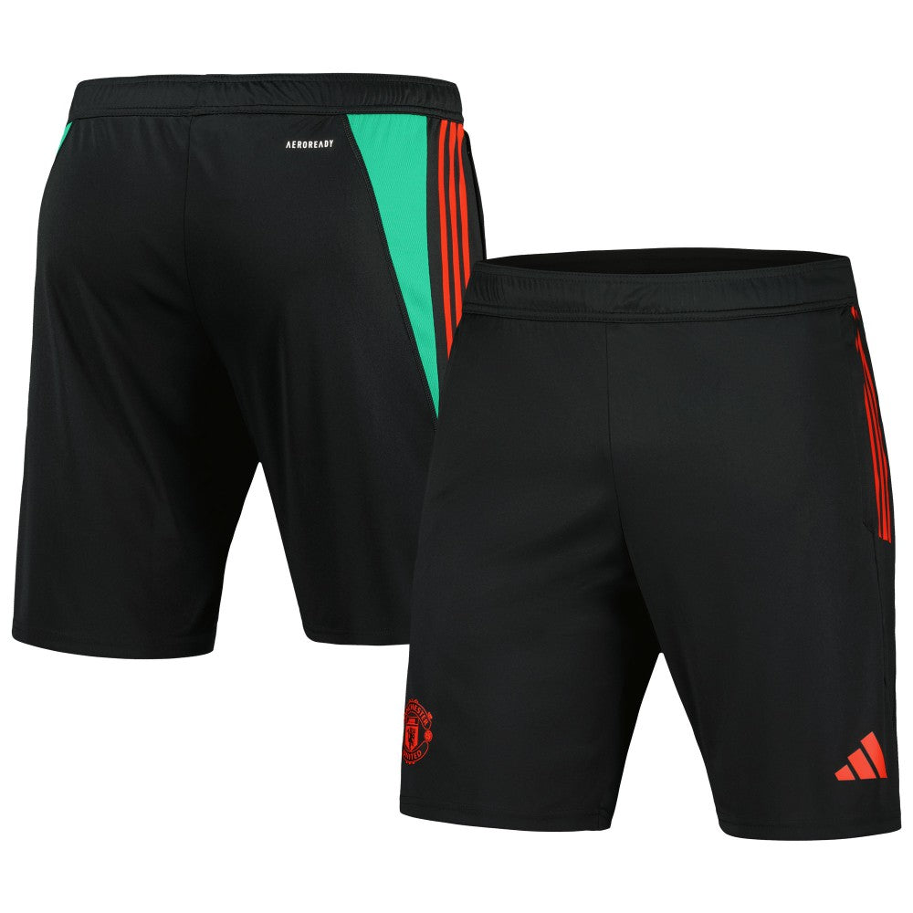 Manchester United 2023/24 Training AEROREADY Shorts Black | Adidas discount