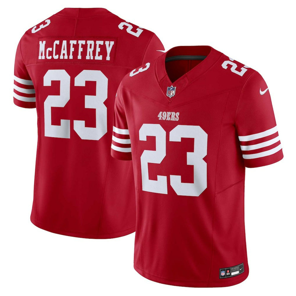 Christian McCaffrey San Francisco 49ers Vapor F.U.S.E. Limited Jersey Scarlet | Nike for Sale