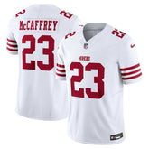 Christian McCaffrey San Francisco 49ers Vapor F.U.S.E. Limited Jersey White | Nike for Sale