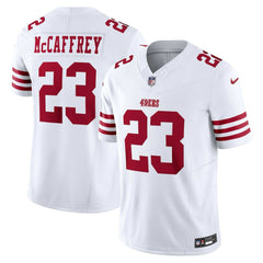 Christian McCaffrey San Francisco 49ers Vapor F.U.S.E. Limited Jersey White | Nike for Sale