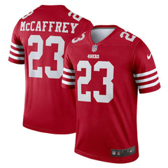 Christian McCaffrey San Francisco 49ers Legend Player Performance Top Scarlet | Nike for Sale