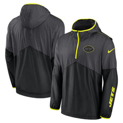 New York Jets Volt Hoodie Half-Zip Jacket Anthracite | Nike for Sale