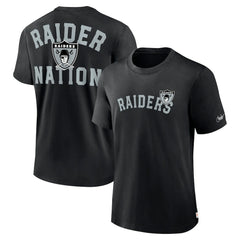 Las Vegas Raiders Rewind Slogan T-Shirt Black | Nike for Sale