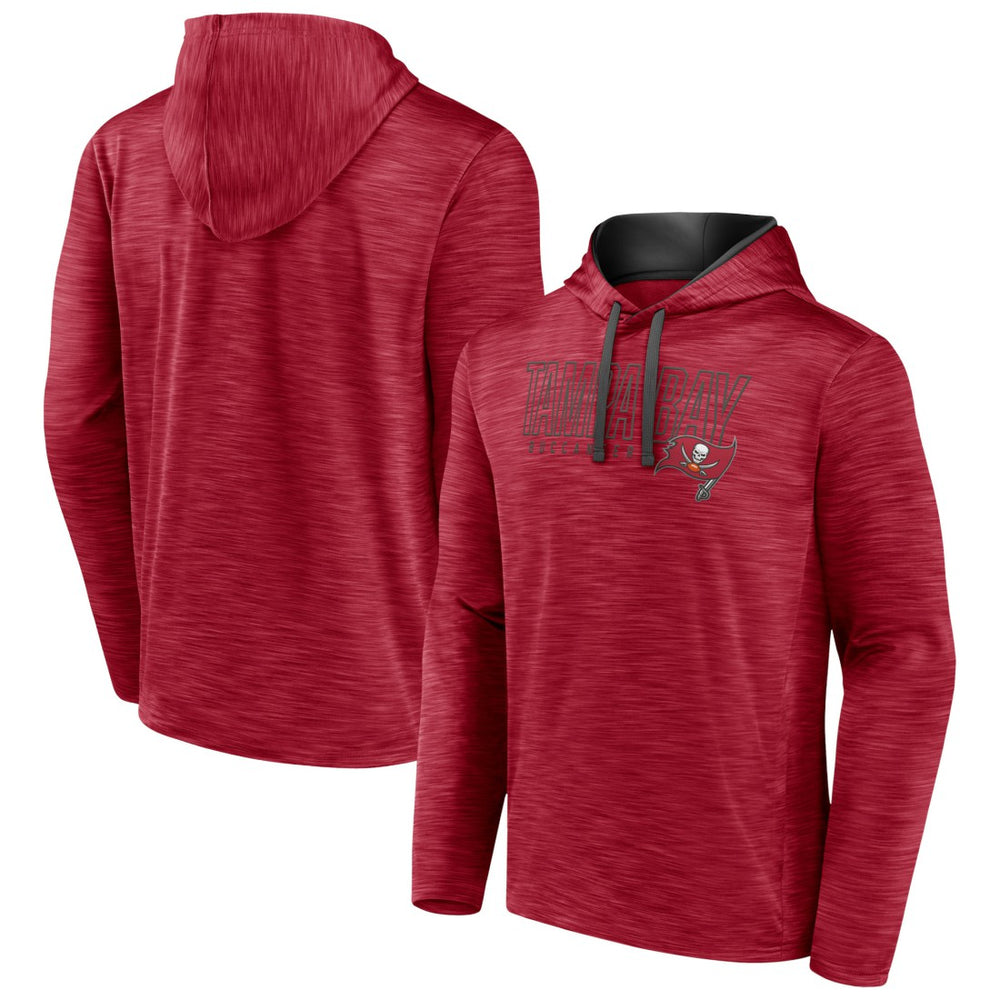 Tampa Bay Buccaneers Hook and Ladder Pullover Hoodie Heather Red | Fanatics