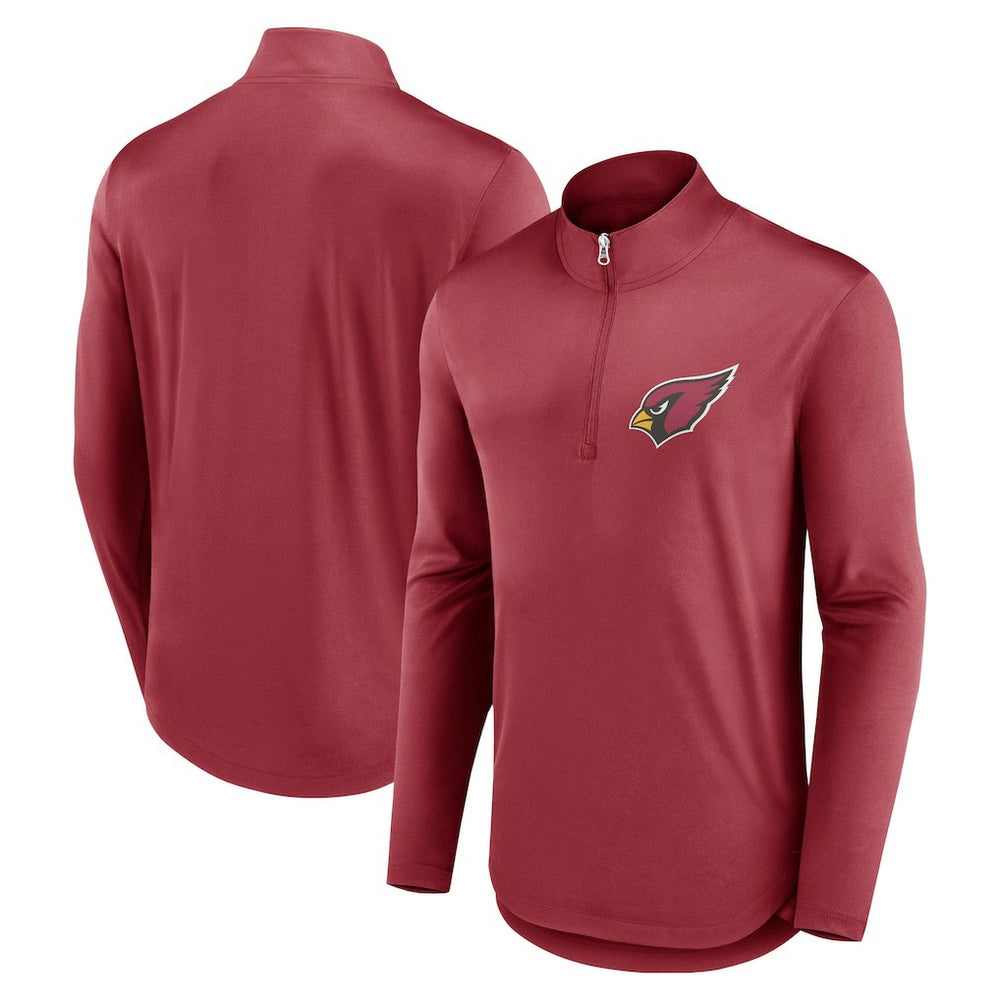 Arizona Cardinals Quarterback Quarter-Zip Top Cardinal | Fanatics