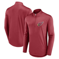Arizona Cardinals Quarterback Quarter-Zip Top Cardinal | Fanatics