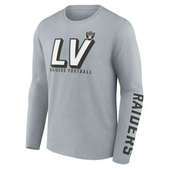 Las Vegas Raiders Two-Pack T-Shirt Combo Set Silver/Black | Fanatics