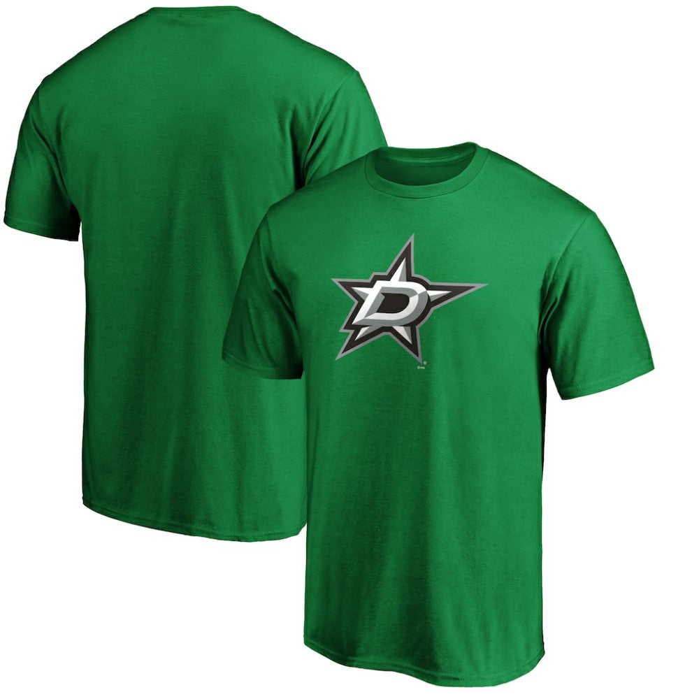 Dallas Stars Primary Logo T-Shirt - Kelly Green - NHL