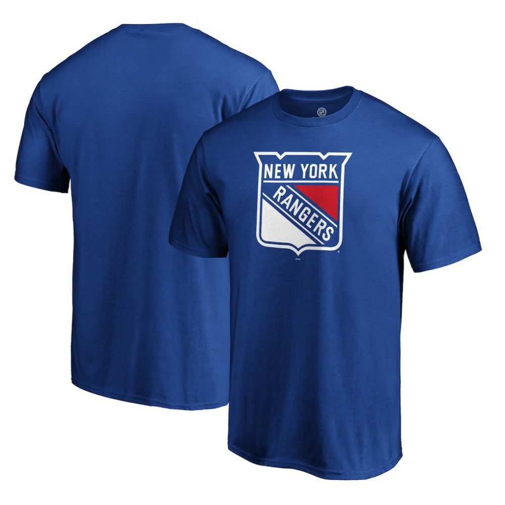 New York Rangers Primary Logo T-Shirt - Blue - NHL
